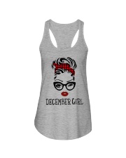 December Girl Ladies Flowy Tank tile