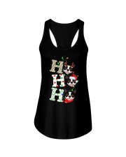 Boston Terrier Christmas 33 Ladies Flowy Tank tile
