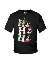 Boston Terrier Christmas 33 Youth T-Shirt tile