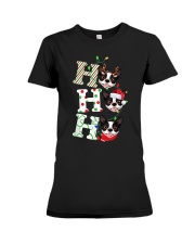 Boston Terrier Christmas 33 Premium Fit Ladies Tee tile