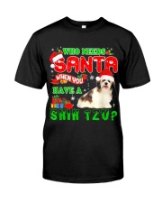 Shih Tzu Christmas 30 Premium Fit Mens Tee tile