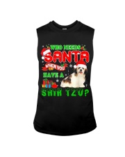 Shih Tzu Christmas 30 Sleeveless Tee tile