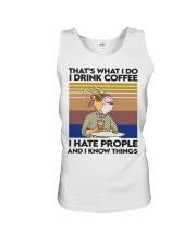 Goat coffee Unisex Tank tile