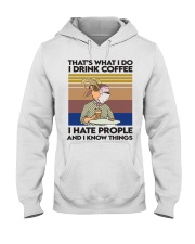 Goat coffee Hooded Sweatshirt tile