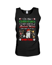 Shih Tzu Christmas 666 Unisex Tank tile