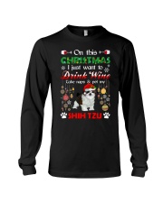 Shih Tzu Christmas 666 Long Sleeve Tee tile