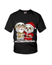 Shih Tzu Christmas 22 Youth T-Shirt tile