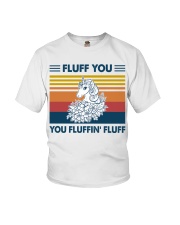 Fluff you unicorn Youth T-Shirt tile