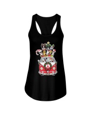 Boston Terrier Christmas 26 Ladies Flowy Tank tile