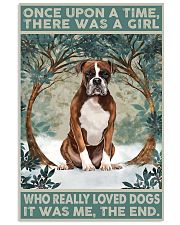 Girl loved Dogs 11x17 Poster front