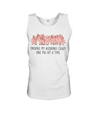 Husband Crazy Pigs Unisex Tank tile