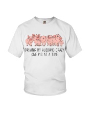 Husband Crazy Pigs Youth T-Shirt tile
