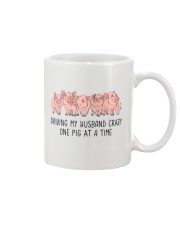 Husband Crazy Pigs Mug tile
