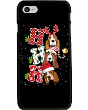 Basset Hound Christmas 3 Phone Case tile
