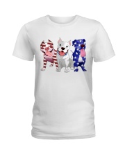Pitbull America Ladies T-Shirt tile