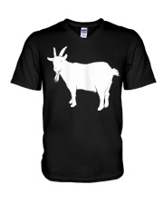 Goat T-shirt V-Neck T-Shirt tile