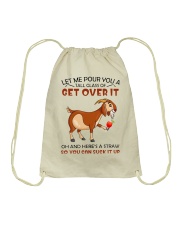 Goat - Get Over It Drawstring Bag tile