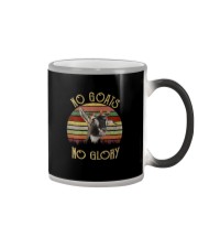 no goats no glory vintage Color Changing Mug tile