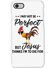 I May Not Be Perfect Chicken Phone Case tile