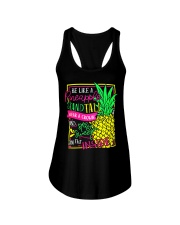 Be Like A Pineapple Ladies Flowy Tank tile