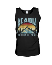 Acadia National Park Camping Unisex Tank tile