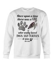 DOG AND TURTLES Crewneck Sweatshirt tile