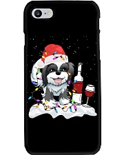 Shih Tzu Christmas 34 Phone Case tile
