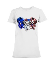 Shih Tzu America Premium Fit Ladies Tee tile