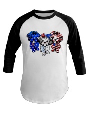 Shih Tzu America Baseball Tee tile