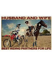 Picture Motocross and Horse 17x11 Poster front