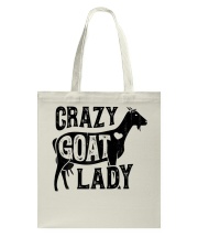 Crazy Goat Lady Tote Bag tile