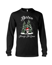 Boston Terrier Christmas 22 Long Sleeve Tee tile