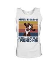 Heifers Be Trippin Unisex Tank tile