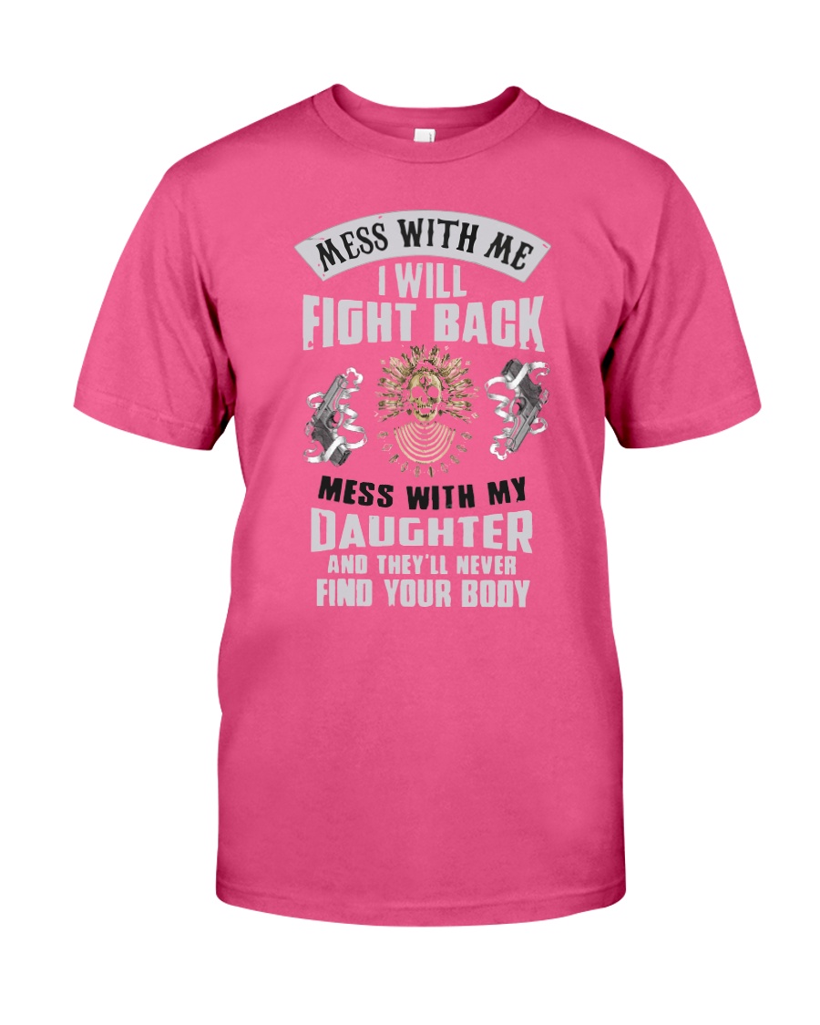 Top Gun Shirts Mess with me Premium Fit Mens Tee
