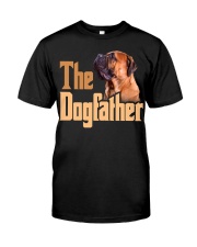 Bullmastiff-The Dogfather-02 Classic T-Shirt front