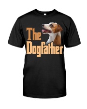 Jack Russell Terrier-The Dogfather-02 Classic T-Shirt front