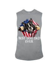 Boston Terrier-Dog Flag-Dad Sleeveless Tee tile