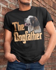 St Bernard-The Dogfather-02 Classic T-Shirt apparel-classic-tshirt-lifestyle-26