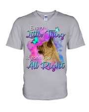 Cairn Terrier-Little Thing V-Neck T-Shirt tile