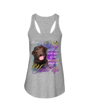 Labrador-Chocolate-DS720 Ladies Flowy Tank tile