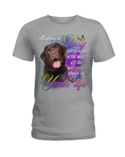 Labrador-Chocolate-DS720 Ladies T-Shirt tile