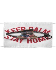 Akita-US-Keep Calm Cloth face mask front