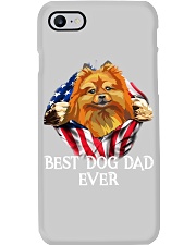 Pomeranian-Art-Dog Flag-Dad Phone Case tile