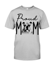 English Bulldog-Proud Mom Classic T-Shirt tile