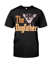 Chihuahua-The Dogfather Classic T-Shirt front