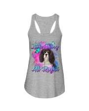 Cavalier King Charles Spaniel-Little Thing Ladies Flowy Tank tile