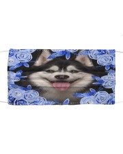 Husky-Blue Mask Cloth face mask front