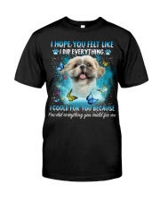 Shih Tzu-02-Did Everything Classic T-Shirt front