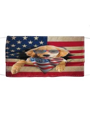 Golden Retriever-US Mask Cloth face mask front