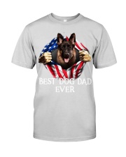 German Shepherd-02-Dog Flag-Dad Premium Fit Mens Tee tile